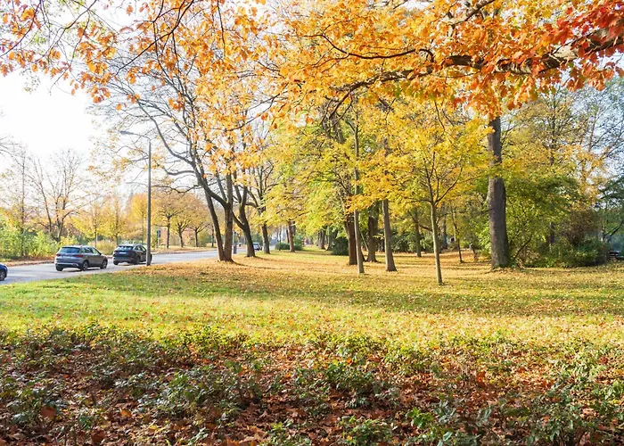 Exklusive Mit Kingsize-bett I 75qm I Am I Waschmaschine I Streaming I Gratis Kaffee & Teeangebot شقة