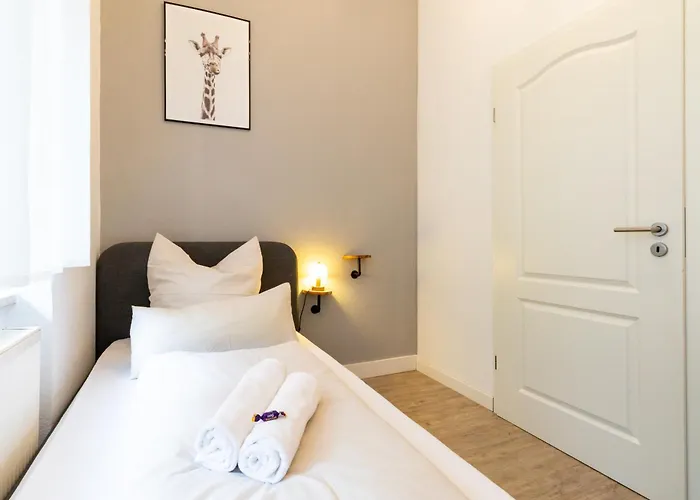 شقة Exklusive Mit Kingsize-bett I 75qm I Am I Waschmaschine I Streaming I Gratis Kaffee & Teeangebot شيمنيتز