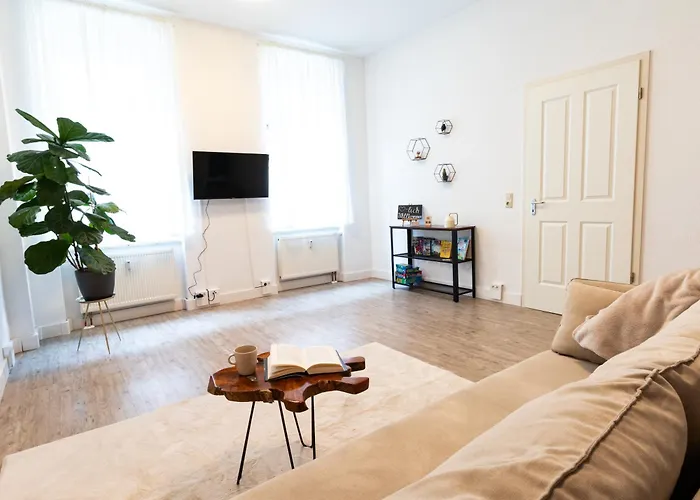 شقة Exklusive Mit Kingsize-bett I 75qm I Am I Waschmaschine I Streaming I Gratis Kaffee & Teeangebot شيمنيتز